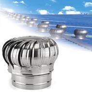Silver Stainless Steel Roof Ventilator Wind Turbines Air Vent Attic Ventilator NewHT99 DFPY
