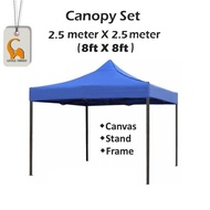 8‘ x 8‘ Canopy Express Kanopi Khemah Pasar Malam Ramadan Tent Portable 8 kaki x 8 kaki Kanopi