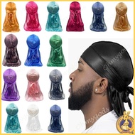 OMG* Long Tail Durag Headwrap Cap for Women Men Durag Head Wrap Quick Drying Turban Hat for Dreadloc