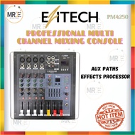 [FREE BUBBLE WRAP] EZITECH Professional Multi Channel Mixing Console PM4250
