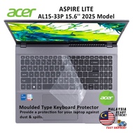 Keyboard Protector For Acer Aspire Lite 15 AL15-33P-C7EE NX.DA9EK.001 2025 Model Silicone Keyboard C