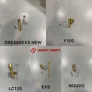 SLIDE NEEDLE JARUM CARBURETOR DREAM/EX5 NEW Y100 LC135 EX5 NOUVO EGO EX5 CLASS LC135 NEW RGV SRE SRL