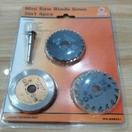 Mini Saw blade 4pcs Ikura Mini Saw 3 in 1 Ikura