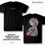 S-5XL Frieren: Beyond Journeys End Anime T-shirt - Shopartonline ROUND NECK COTTON COD