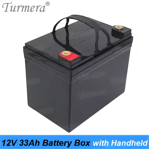 Turmera Lithium Battery Storage Box 12V 33Ah 100Ah 3.2V Lifepo4 3.7V for Solar Power System and Unin