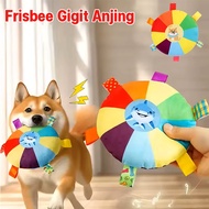 Frisbee Bite Dog Frisbee Training Interactive Toys For Pet Plush Ball Teething Dog Toys Bite Resista