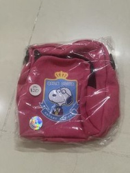 QILE CLUB Snoopy 紅色斜孭袋 小袋（swap/ exchange/ 以物易物/ 交換）