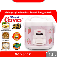 MAGICOM COSMOS 18LITER 3302 STROBERY - COSMOS RICE COOKER / MAGIC COM CRJ3302 / CRJ 3302 / CRJ-3302