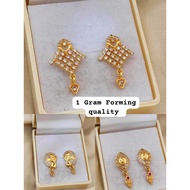1 GRAM GOLD FORMING EARRING