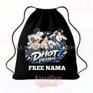 Dhot Kids String Bag 4G GangDesign Free Name / Dhot Kids Backpack Drawstring Bag LatestDesign