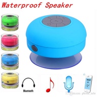 ♥ SFREE Shipping ♥ Mini Bluetooth Speaker IPX4 Waterproof Wireless Suction Shower Audio Player