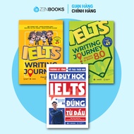 Combo of IELTS Learning Thinking Books Correctly From the Beginning and IELTS Writing Journey 6.0 to