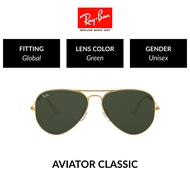 Ray-Ban Aviator large metal - RB3025 001 - size 62  แว่นตากันแดด