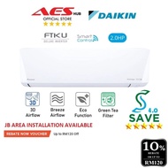 CAN INSTALL 5 STARS Daikin 2HP Air Condtioner FTKU Series Deluxe Inverter R32 FTKU50B Aircond 冷气机