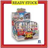 【READY STOCK】【100% ORIGINAL】POKEMON LUMIOSE CITY MINI TIN DISPLAY CASE 【ENGLISH】818HOBBY