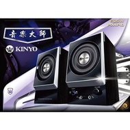 KINYO KY-1007 二件式木質立體擴大音箱喇叭