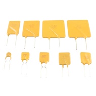 10pcs Resettable Fuse 30V PTC Polymer PPTC DIP JK30 0.5A 0.75A 0.9A 1.1A 1.35A 1.6A 1.85A 2A 2.5A 3A