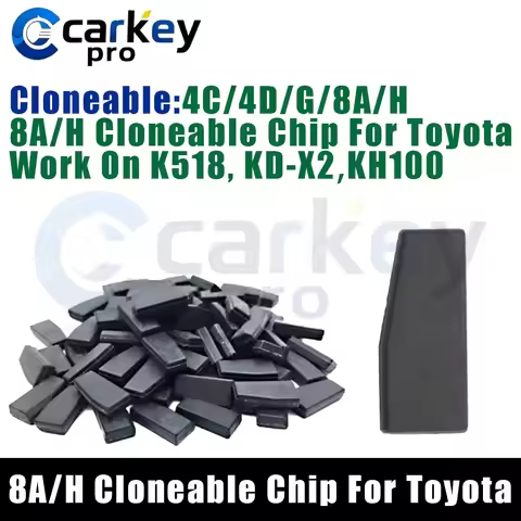 Carkeypro 4C/4D/G/8A/H 8A/H Cloneable Chip For Toyota