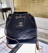 全新減價‼️Chanel Gabrielle backpack 流浪 背包 雙肩包 背囊 黑色 lisa同款 黑色～ 26c 26p 25bag mini small 迷你 小號 26s 26a du