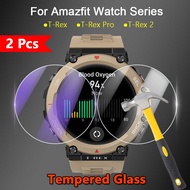 1/2/3/5Pcs For Amazfit T-Rex T Rex 2 Pro Smart Watch 2.5D HD Clear / Anti Purple Light 9H Tempered Glass Guard Screen Protector Film
