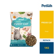 Proud Cat Dry Food Grainfree Fussy 1kg (Repack)