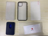 iPhone 12 / 12 pro 矽膠保護殼 mon貼 磁吸式背夾