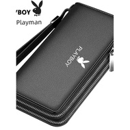 wallet men coach wallet wallet Playboy Genuine Leather Texture Multi-card Slot Men's Handbag