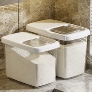 Rice Storage Box Rice Dispenser Rice Container Grain Storage Jar Cereal Dispenser Pet Food Container