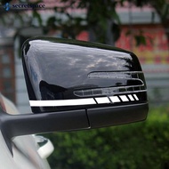 SECRETSPACE 2Pcs Rearview Mirror Side Stripes Sticker Vinyl Decal For Mercedes Benz W204 W205 W176 A45 W213 C63 AMG W212 C253 O4X3