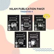 Nilam Publication Modul Pak21 Tingkatan 4 KSSM Matematik Tambahan, Fizik, Kimia, Biologi, Matematik