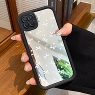 HP Casing OPPO A93 F17 Pro OPPO Reno 4F Reno 4 Lite Case Casing Bow Pattern HP Casing Silicone Softc