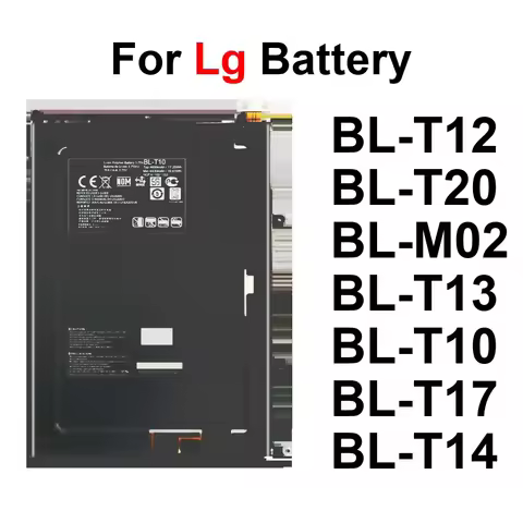 Tablet Battery Durable BL-T12 BL-T10 BL-M02 4000-8200mAh For LG g Pad 10.1" f x 3 5 7.0 8.0 8.3 10.1