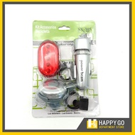 Happy Go Bicycle Head Lights Tail Lights Bike Accessories Safety Warning Night Riding SX-305/B4854