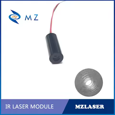 High Quality Laser Module D8mm 780nm 1mw IR Dot Infrared Invisible Light Positioning Class II Safety