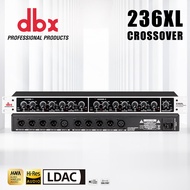 dbx 236XL Electronic Crossover, 1U stage audio electronic crossover with independent low, mid and hi