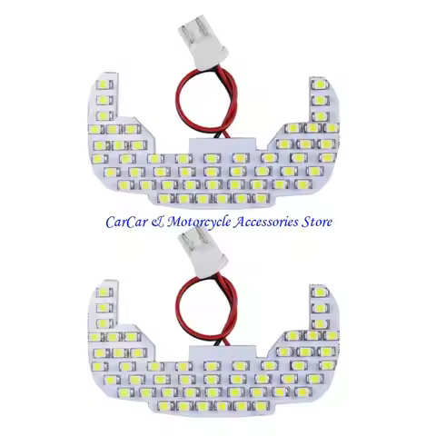 G5AD 2pcs High Brightness LED Dome Lights Uprgades LED Interior Lamps Quick Install Low Power Consum