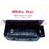 ✪Flashsale✪ Mini aquarium filter Box Small Fish Tank Empty Box