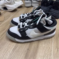 nike air dunk jumbo remastered 3m black white