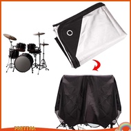 [PrettyiaSG] Drum Set Cover - Protective for Electric Drum s, Ideal for Home Studios