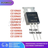 10Pcs brand new CS90N08 CS48N78 CS18N20 CS35N10 CS20N60 CS10N60 CS120N08 CS100N06 CS120N10 CS24N40 T