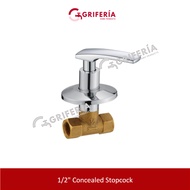 Paip Henti / 1/2" Stopcock / 1/2" Stop Valve / 1/2 inch Stopcock / Full Turn Stopcock / Quarter Turn