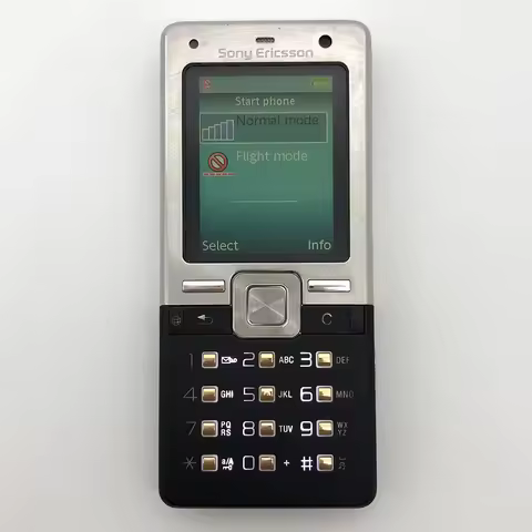 Original Sony Ericsson T650 GSM 2G 3G Mobile Cell Phone 1.9" 3.15MP Camera FM Radio Bluetooth Unlock