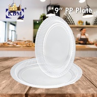 PP Plate 9 Inch (50pcs)