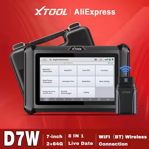 XTool D7W Automotive Scanner OBD2 Scanner Bluetooth All systems Car Diagnostic Bi-directional Scan T