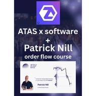 1month atas X software + Patrick nill order flow course | trading | indicator | bookmap | volume pro