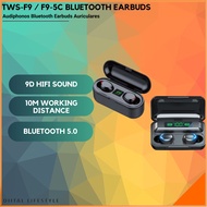 NEW F9 upgrade TWS Bluetooth 5.1 Earphones Wireless Headphone 9D Stereo Sports Waterproof Earbuds