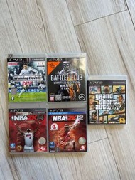 PS3 PlayStation 3 遊戲 NBA GTA Winning Eleven