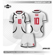 BlueLock Japan U20 Jersey Free Name & Back Number Dryfit Full Printing