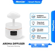 MeeGoo Aromatherapy Essential Oil Nebulizer Super Quiet Air Humidifier Led Aroma Diffuser Speaker
