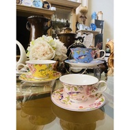 Tea Cup Saucer Aynsley England Windsor Beautiful Luxury Maker